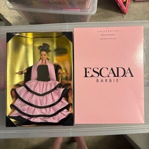 Escada Barbie in Pink and Black Ensemble